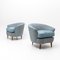 Mid-Century Lounge Chairs, Italy, 1950s, Set of 2 1