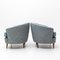 Fauteuils Mid-Century, Italie, 1950s, Set de 2 3