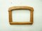 Anthroposophical Walnut Picture Frame, 1940s 1