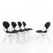 Wire DKR-2 Chairs by Eames, 1951, Set of 5 1