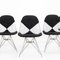 Wire DKR-2 Chairs by Eames, 1951, Set of 5 4