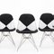 Wire DKR-2 Chairs by Eames, 1951, Set of 5, Image 4