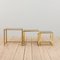 Mid-Century Italian Brass Nesting Tables, 1970s, Set of 3, Image 5