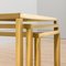 Mid-Century Italian Brass Nesting Tables, 1970s, Set of 3, Image 14