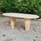 Vintage Dining Table in Travertine, 1980s 6