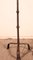 Wrought Iron Torchiere or Floor Lamp with Goatskin Lampshade, Image 6