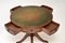 20. Jahrhundert Regency Style Drum Table aus Leder 4