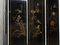 Chinese Lacquered Hardstones Scenery Screen, 1940s 4