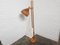 Lámpara de pie de madera de Hans Agne Jakobsson para Ab Ellysett Markaryd, 1960, Imagen 2