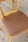 Bistro Chairs in Beech & Skai from Hiller, Germany, 1950s, Set of 2 8