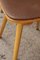 Bistro Chairs in Beech & Skai from Hiller, Germany, 1950s, Set of 2 12