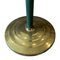 Italian Brass Swing Arm Floor Lamp with Leather Trim, 1960s, Image 3