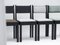 Sedia 01 in legno di frassino nero con seduta rivestita in bouclé bianco e dettagli in bronzo di barh.design, Immagine 11