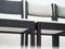 Sedia 01 in legno di frassino nero con seduta rivestita in bouclé bianco e dettagli in bronzo di barh.design, Immagine 10