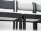 Sedia 01 in legno di frassino nero con rivestimento in bouclé bianco e dettagli in bronzo di barh.design, Immagine 10