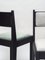01 Stuhl aus schwarzem Eschenholz mit weißem Bouclé Bezug und Details aus Bronze von barh.design 12