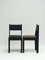 01 Chair in Black Ash Wood with Black Leather Upholstery and Bronze Details from barh.design 8