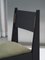 01 Chair in Black Ash Wood with Green Leather Upholstery and Brass Details from barh.design, Image 9