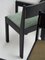 01 Chair in Black Ash Wood with Green Upholstery and Brass Details from barh.design, Image 12