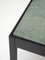 01 Stuhl aus schwarzem Eschenholz mit grünem Bezug und Details aus Messing von barh.design 5