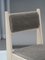 01 Chair in Natural Ash Wood with Brown Upholstery and Bronze Details from barh.design 3