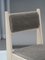 01 Chair in Natural Ash Wood with Brown Upholstery and Bronze Details from barh.design, Image 3