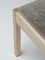 Silla 01 de madera de fresno natural con tapicería marrón y detalles de bronce de barh.design, Imagen 4