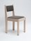 01 Chair in Natural Ash Wood with Brown Upholstery and Bronze Details from barh.design, Image 1