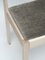 Sedia 01 in legno di frassino naturale con rivestimento marrone e dettagli in bronzo di barh.design, Immagine 6