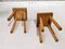 Pine Stools by Charlotte Perriand for Les Arcs, 1960s, Set of 4, Image 10