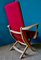 Fauteuils Rouges, Danemark, 1955, Set de 2 6