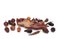 Hand-Carved Wooden Tropical Fruit Basket, 1985, Set of 21, Image 10