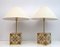 Italian Cement Table Lamps, 1920, Set of 2, Image 1