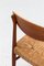 Dining Chairs attributed to Ejnar Larsen & Aksel Bender Madsen for Naestved Mobelfabrik, Denmark, 1960s, Set of 5 9