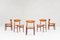 Dining Chairs attributed to Ejnar Larsen & Aksel Bender Madsen for Naestved Mobelfabrik, Denmark, 1960s, Set of 5 1