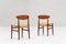 Dining Chairs attributed to Ejnar Larsen & Aksel Bender Madsen for Naestved Mobelfabrik, Denmark, 1960s, Set of 5 4
