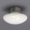 Ceiling Lamp with White Glass Diffuser from Valenti Luce, 1960s, Image 6