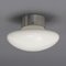 Ceiling Lamp with White Glass Diffuser from Valenti Luce, 1960s, Image 1