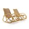 Rocking Chair in Rattan by Gervasoni, 1970s, Image 3