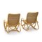 Rocking Chair in Rattan by Gervasoni, 1970s 5