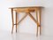 Italian Console Table in Maple & Marble from La Permanente Cantu, 1950s, Image 1