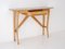 Italian Console Table in Maple & Marble from La Permanente Cantu, 1950s, Image 7