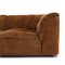 Deca Modular Sofa in Suede by Tito Agnoli for Arflex, 1960s, Set of 4 12