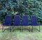 Highback Dining Chairs attributed to Gastone Rinaldi, 1970s, Set of 4 2