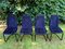 Highback Dining Chairs attributed to Gastone Rinaldi, 1970s, Set of 4, Image 3