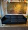 Black and Grey Leather and Fabric Sofa from De Sede, 1980s, Image 3