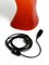 Lámpara de mesa Woman's Torso de fibra de vidrio roja, años 60, Imagen 7