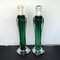 Mid-Century Modern Green Glass Table Lamps by Paul Kedelv for Swedish Flygsfors, Sweden, 1950s, Set of 2 5