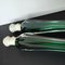 Mid-Century Modern Green Glass Table Lamps by Paul Kedelv for Swedish Flygsfors, Sweden, 1950s, Set of 2 9
