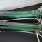 Mid-Century Modern Green Glass Table Lamps by Paul Kedelv for Swedish Flygsfors, Sweden, 1950s, Set of 2 10